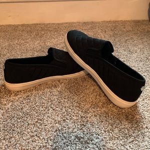 Mossimo Supply Co. Black Slip On Shoes